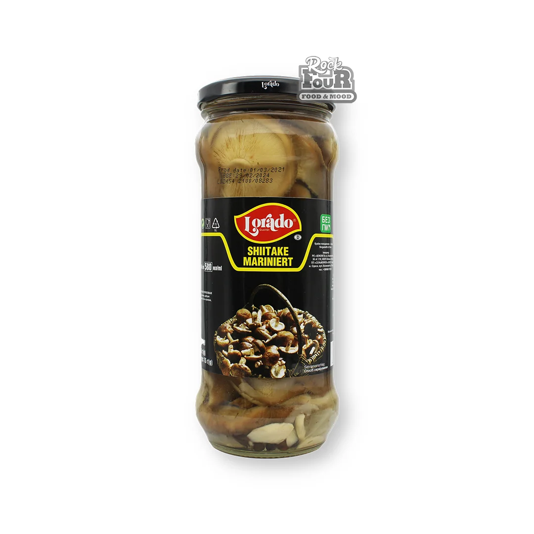 Shiitake pickled "Lorado" 530g
